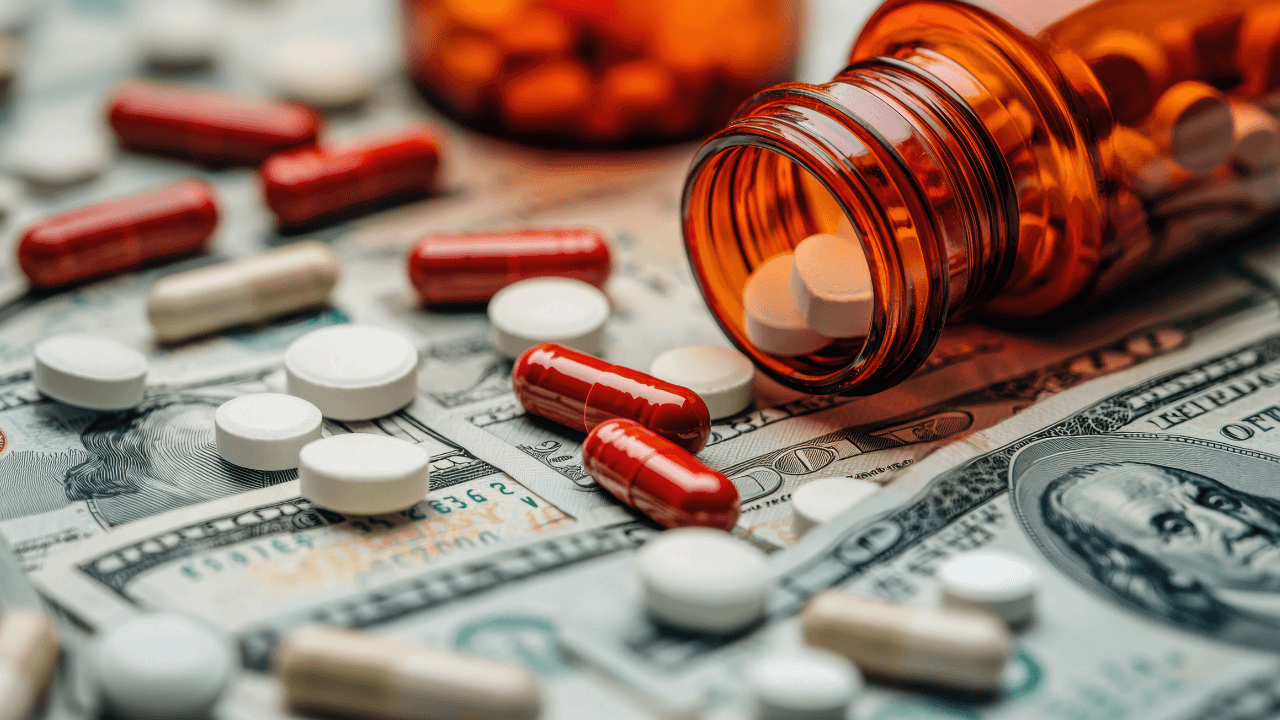 Opioid Crisis and Prescription Drug Addiction Epidemic Concept with Medications and Cash. Image Credit: Adobe Stock Images/ADD PHOTO