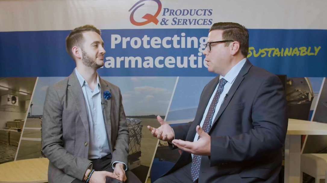 QProducts & Services Talks Sustainability at LogiPharma