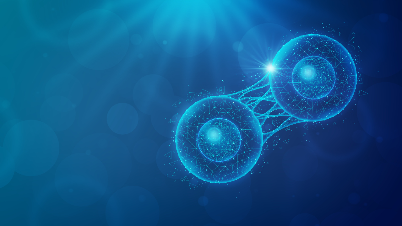 Cell Coding and Cell Reprogramming - Conceptual Illustration. Image Credit: Adobe Stock Images/ArtemisDiana