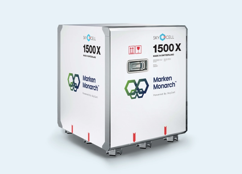 SkyCell's 1500X hybrid container. Image Credit: SkyCell