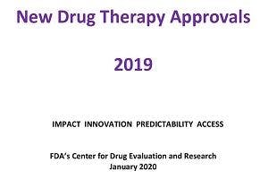 FDA approved 48 ‘novel’ drugs in 2019, down 19% from prior year